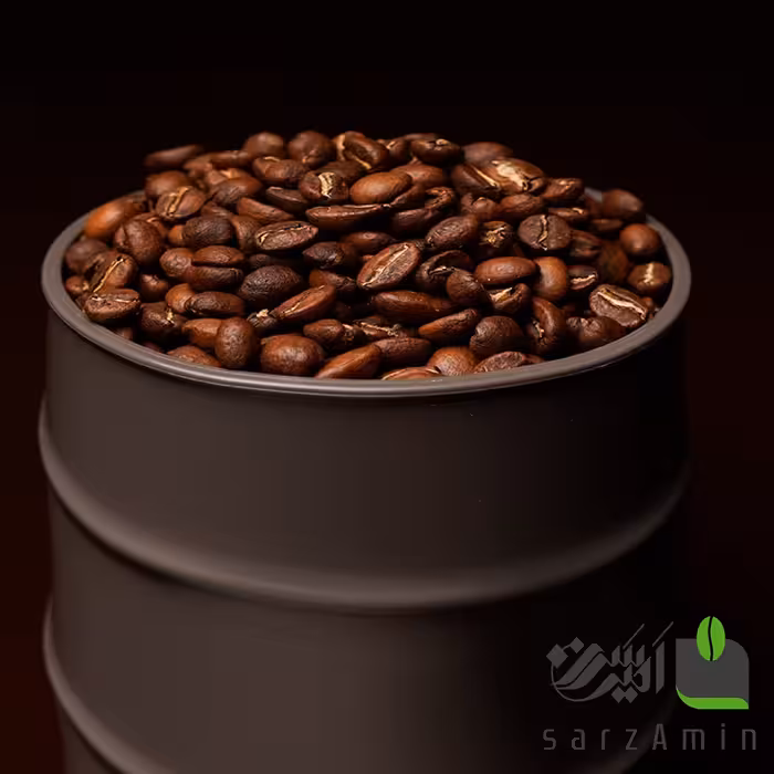 دانه قهوه 100 درصد عربیکا
