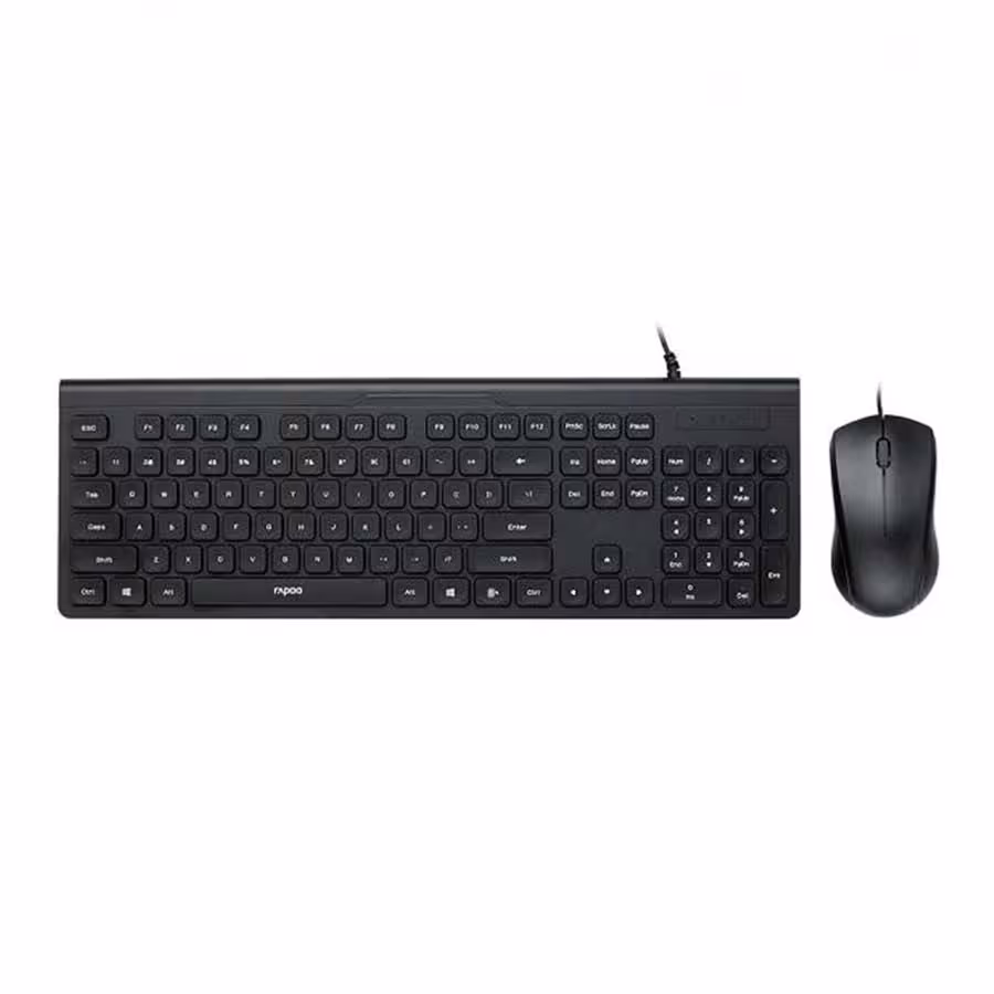 قیمت و خرید کیبورد و ماوس باسیم رپو مدل NX2100 | یاس ارتباط
