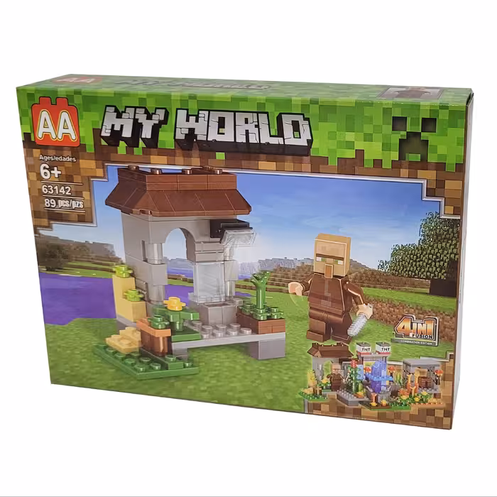 لگو ساختنی ماینکرافت 89 قطعه ای کد 63142-1