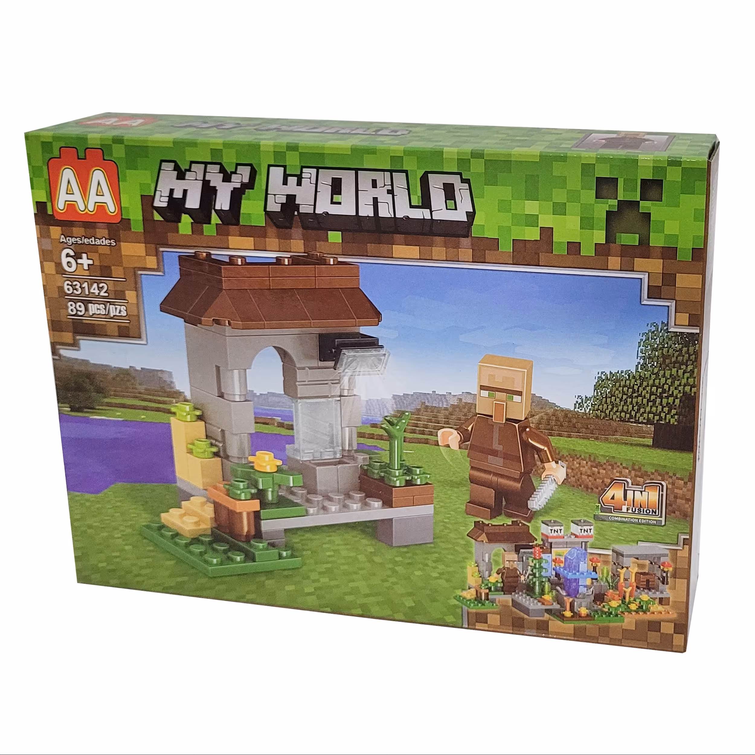 لگو ساختنی ماینکرافت 89 قطعه ای کد 63142-1