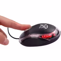 موس سیم دار  ایکس فور تک x4tech مدل sj100 رنگ مشکی