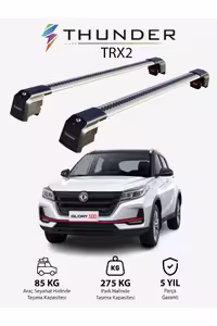 نوار محافظ خودرو خاکستری DONGFENG FENGON 500 2020 پس از TRX2 CARRIER قفل جستجو SEART CARRIT SUILING BAR GRAY Thunder