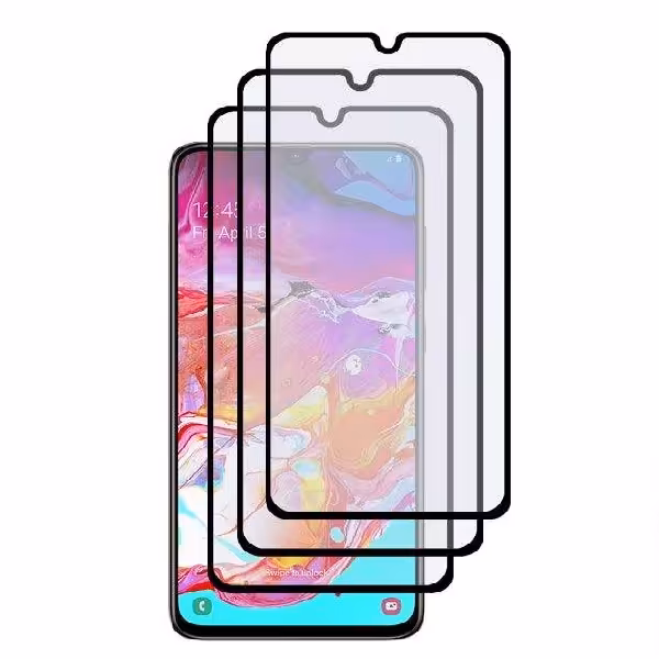 بسته 3 عددی محافظ صفحه نمایش مناسب برای گوشی موبایل سامسونگ Galaxy A70