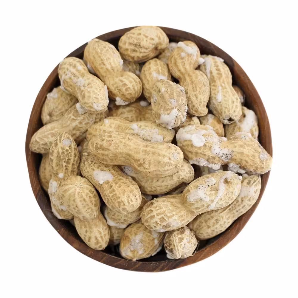 بادام زمینی غلافدار نمکی تازه و درشت ارسال رایگان 