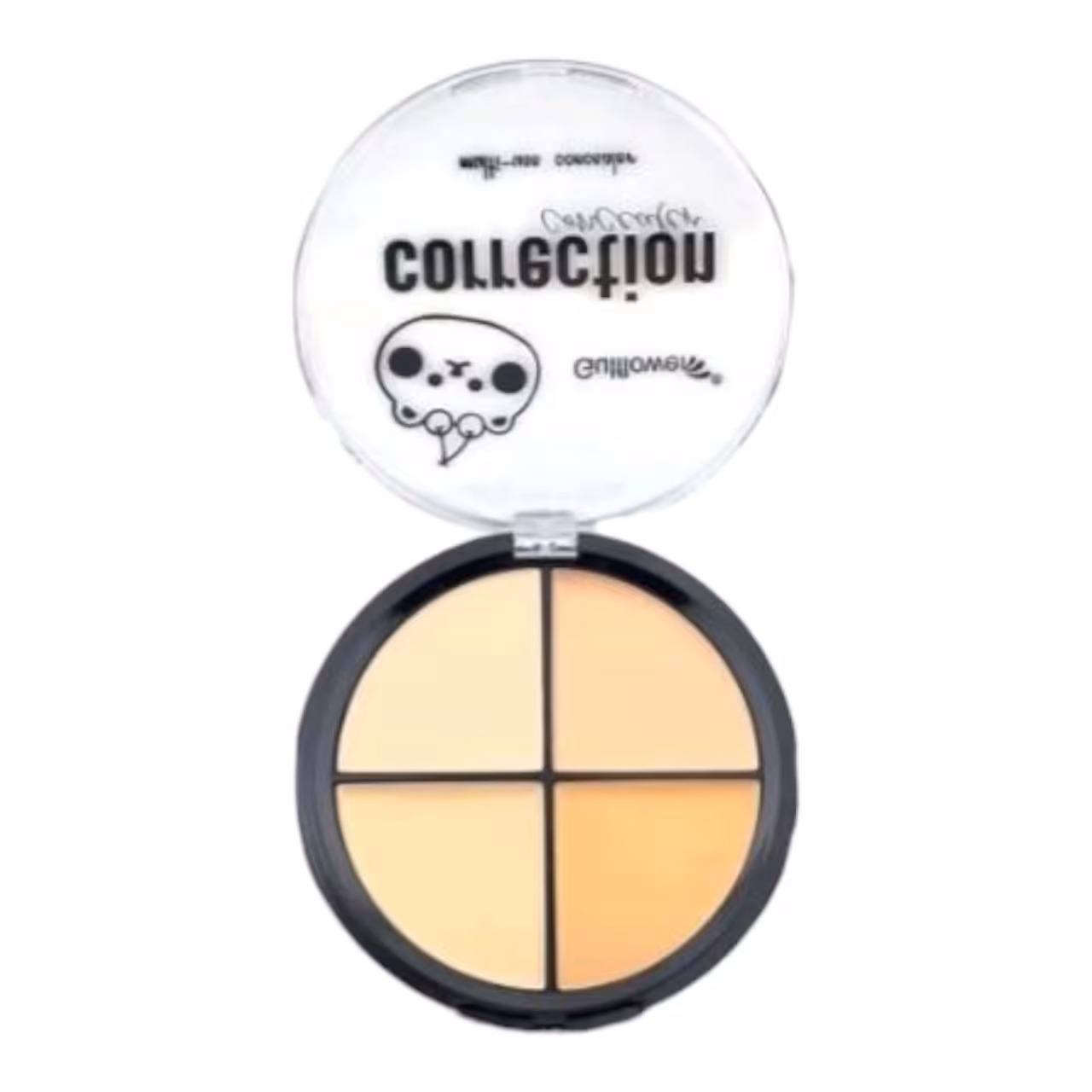 پالت کانسیلروکانتور چهار رنگ خرسی گول فلاور کد 02