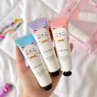 پک کرم دست 5عددی گربه اورجینال LUOFMISS (دونه ای)