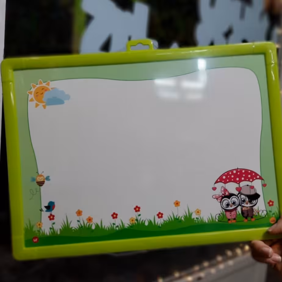 تخته وایت برد دو طرفه یک طرف تخته سیاه یک طرف وایت برو