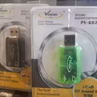 کارت صدا USB ونوس PV-k02
Sound Audiocontroller
The Best Entertainment for Game,DVD Music