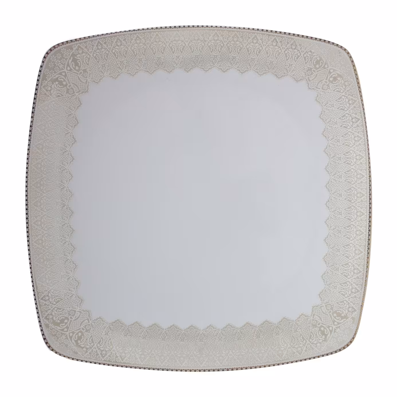 پیش دستی کیک 18  چینی لورین مدل ملورین کد 3515 (پس کرایه)