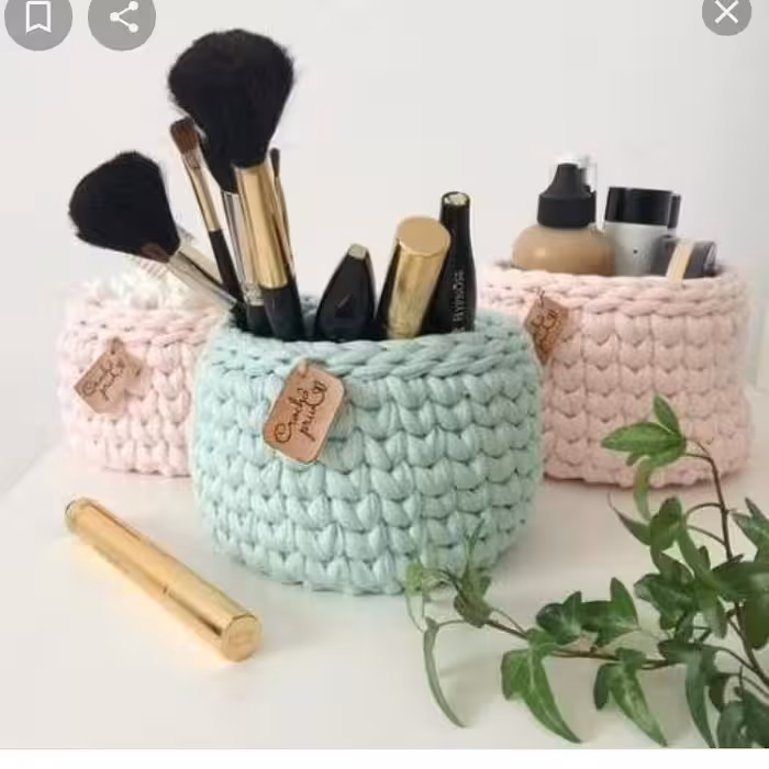  ست سه تایی جامدادی تریکو مدل گندمی