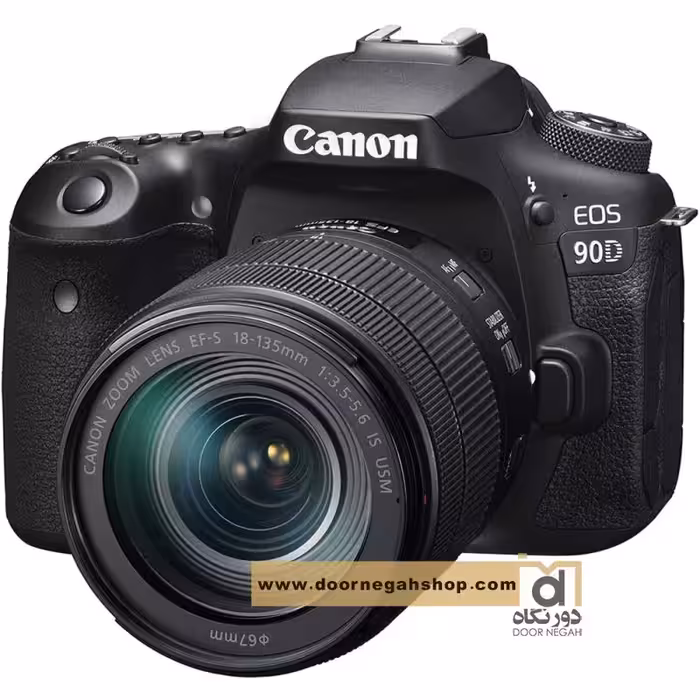 دوربین عکاسی کانن مدل Canon 90D همراه با لنز 135-18 IS USM