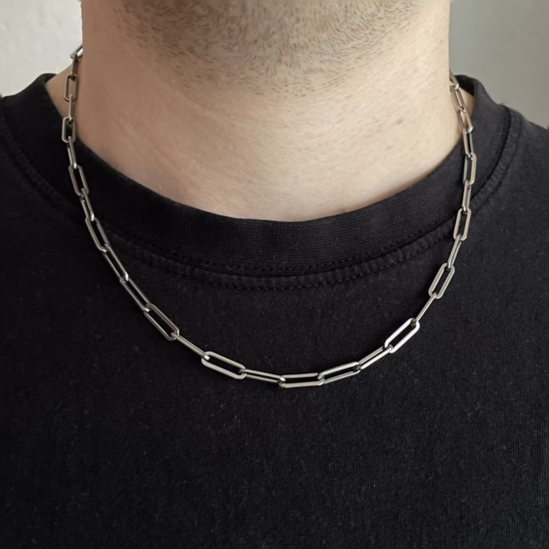 گردنبند رولو  طلایی و نقره ای