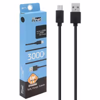 کابل شارژ Micro USB To USB K-Net 3m
رنگ مشکی طول 3متر
فست شارژ