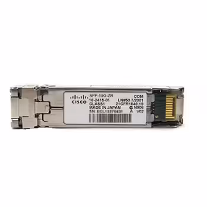 خرید ماژول سیسکو SFP-10G-ZR - بهترین قیمت   گارانتی 12 ماهه در آی تی شبکه