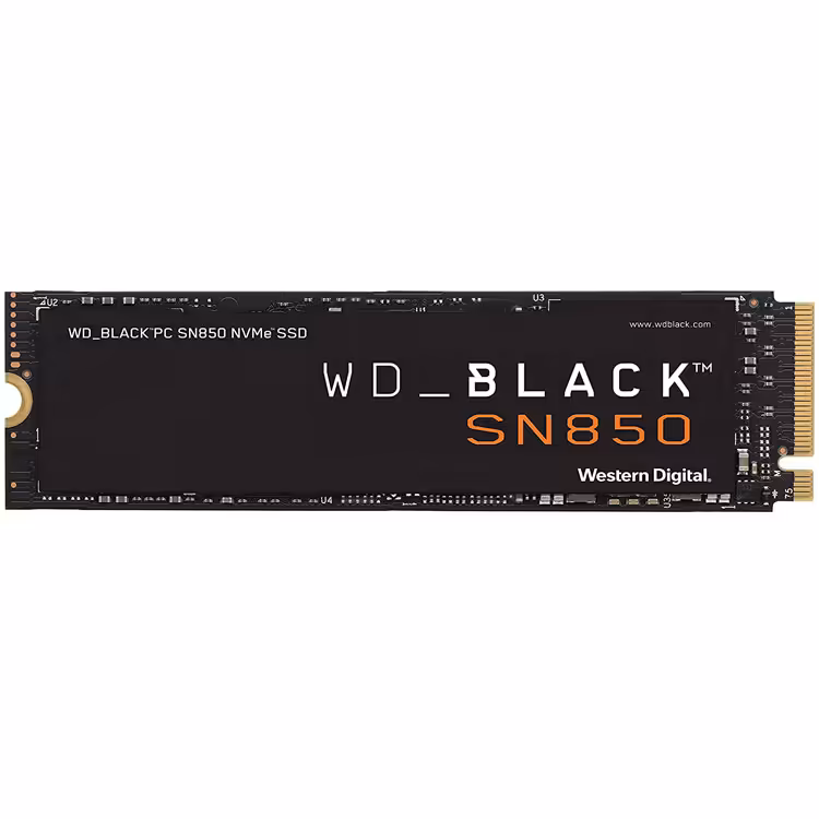 خرید اس اس دی وسترن SSD Western Digita_BLACK SN850 SSD with Heatsink - 2TB با بهترین قیمت