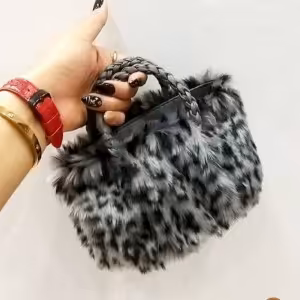 کیف دخترونه طرح جدید خز دار