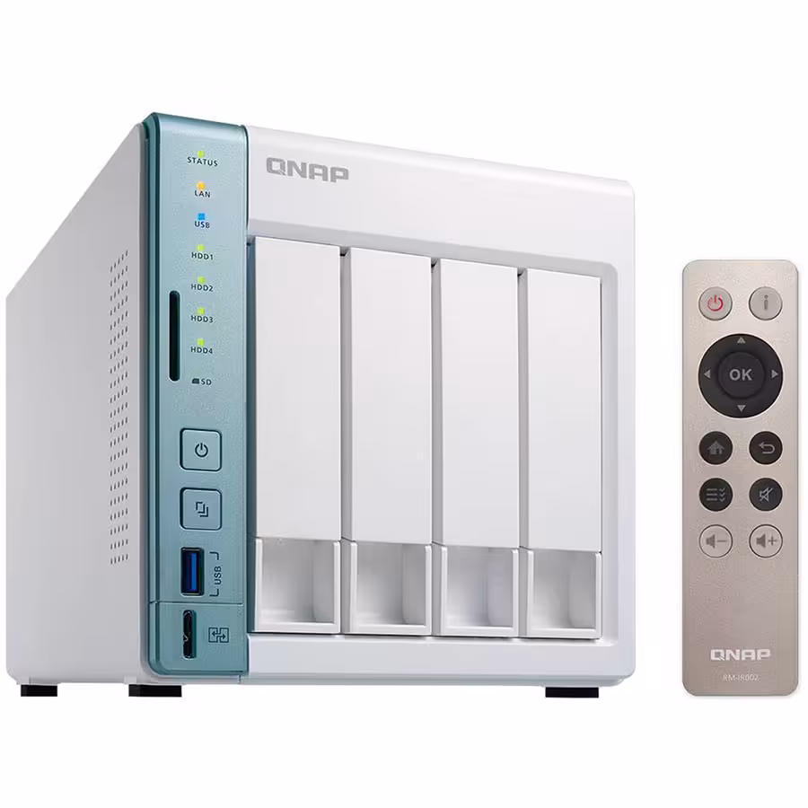 ذخیره ساز تحت شبکه کیونپ مدل تی اس 451 ای بدون هارد دیسک