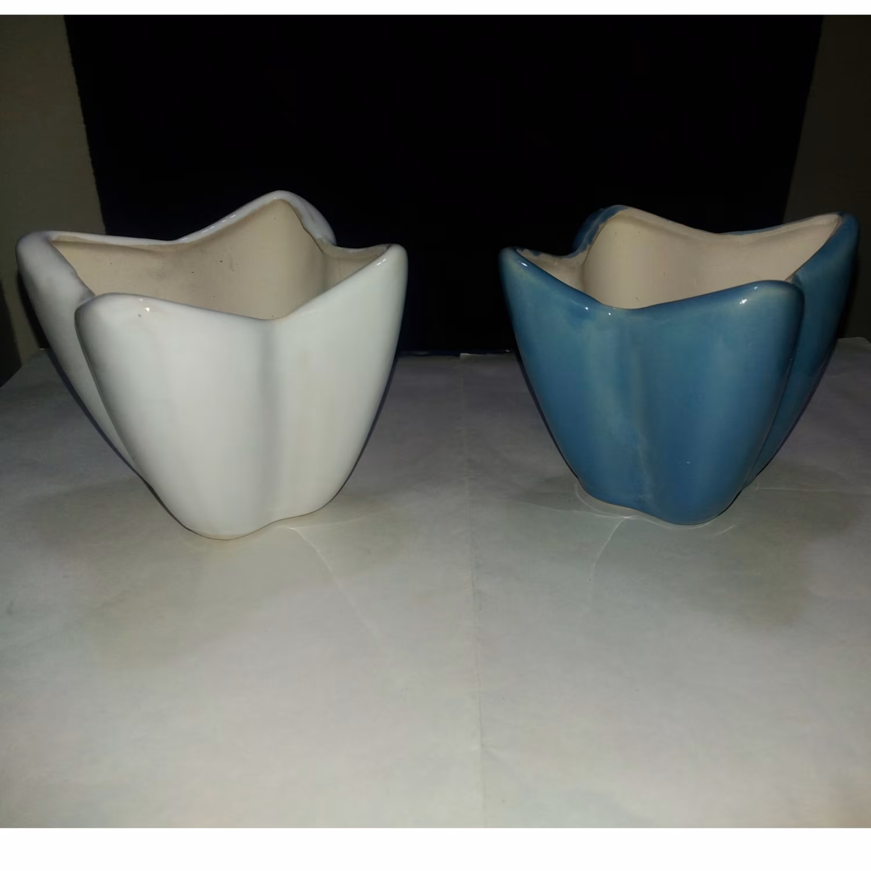 گلدان سرامیکی طرح شقایق شکیل