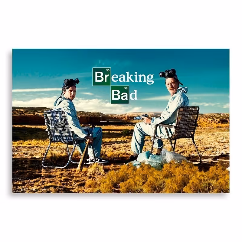 تابلو شاسی طرح سریال Breaking Bad مدل NV0315