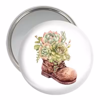 آینه جیبی خندالو مدل کاکتوس کد 5281