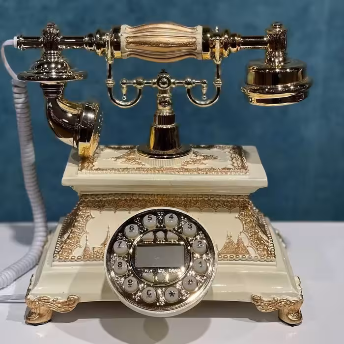 تلفن دکوری با آیدی کالر کیفیت عالی ، دکوری شیک و خاص 