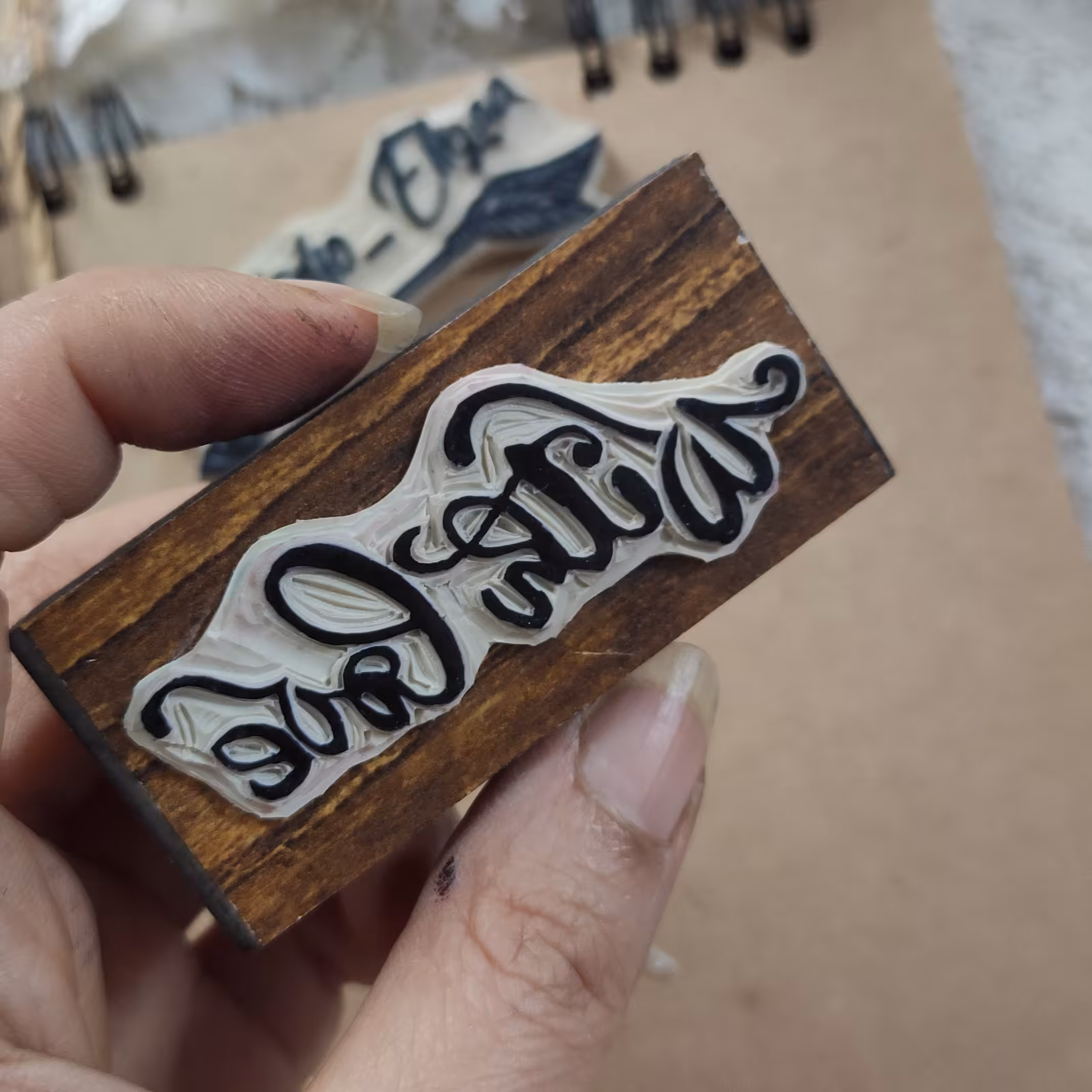 مهر دستساز with love