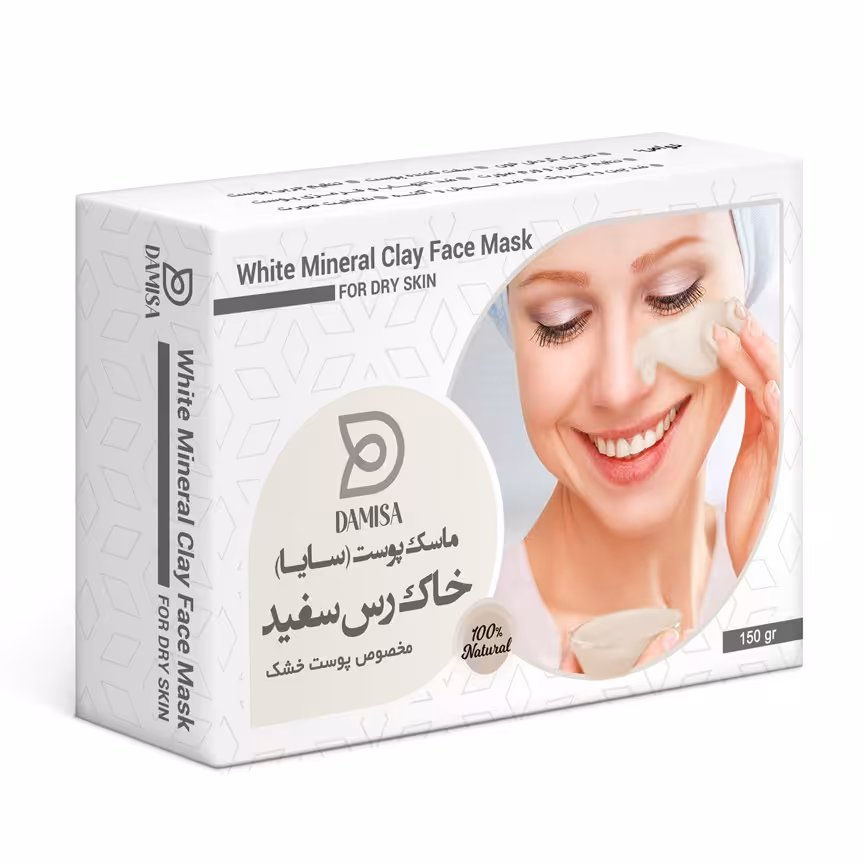 ماسک خاک رس سفید