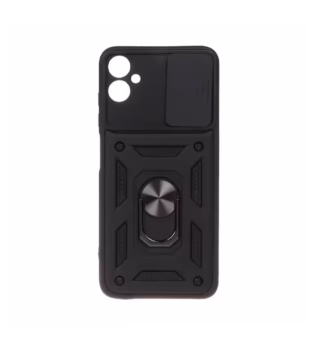 قاب گوشی سامسونگ گلکسی A05 مدل بتمن محافظ لنزدار کشویی - مشکی