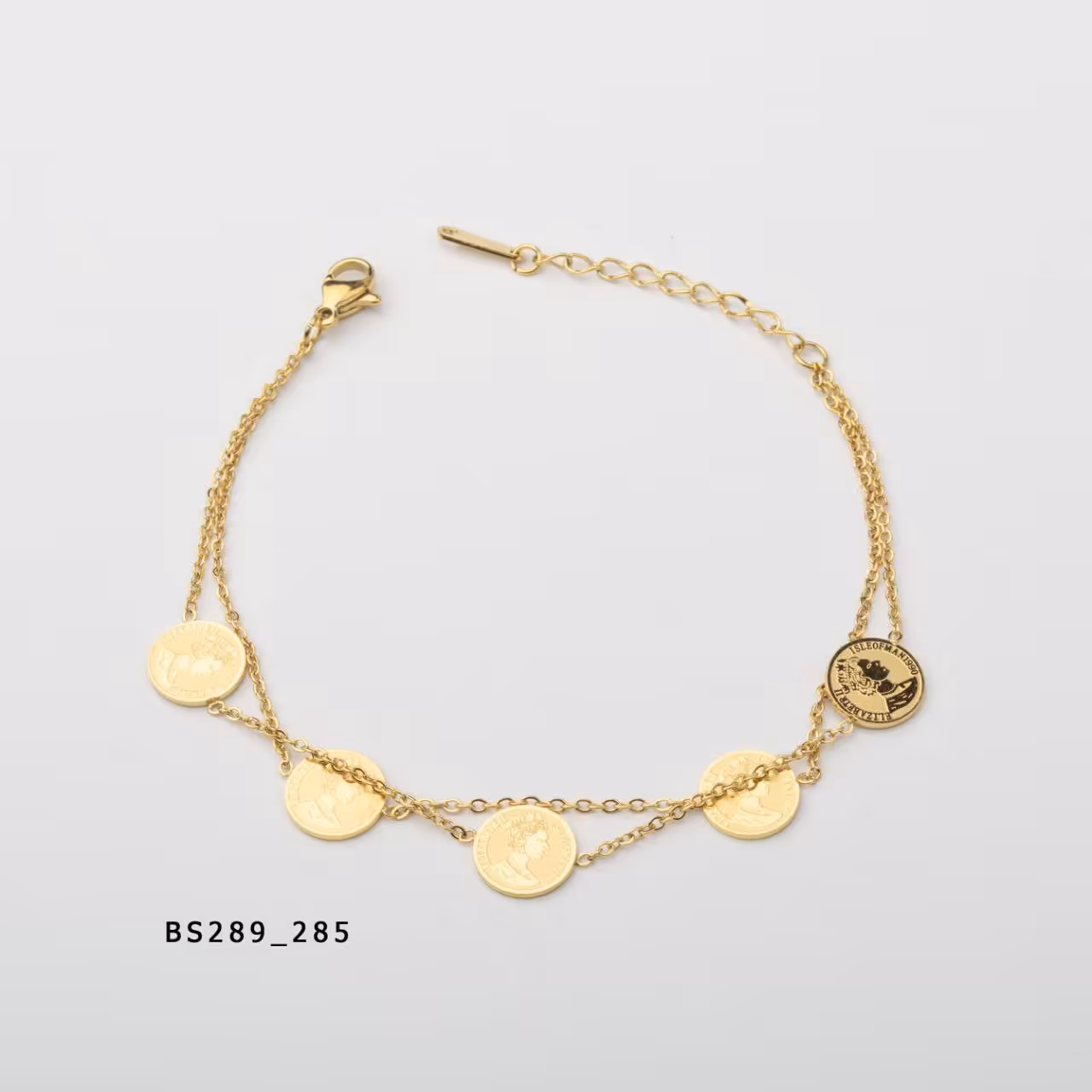 دستبند استیل 316 رنگ ثابت تنوع مدل بالا کد2