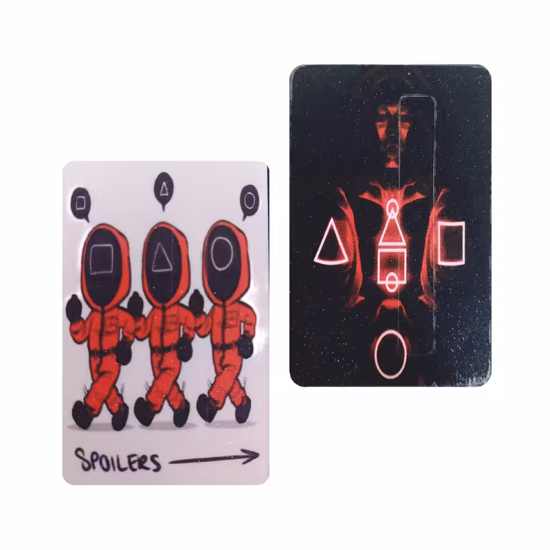 استیکر کارت مدل اسکوییدگیم بسته 2 عددی