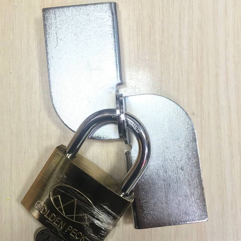 حلقه و قفل آویز سایز 50 مناسب درب سکوریت