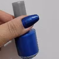لاک گیاهی مبین شماره 03 رنگ آبی تیره لاک ورقه ای لاک نمازی