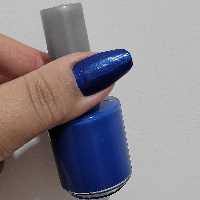 لاک گیاهی مبین شماره 03 رنگ آبی تیره لاک ورقه ای لاک نمازی