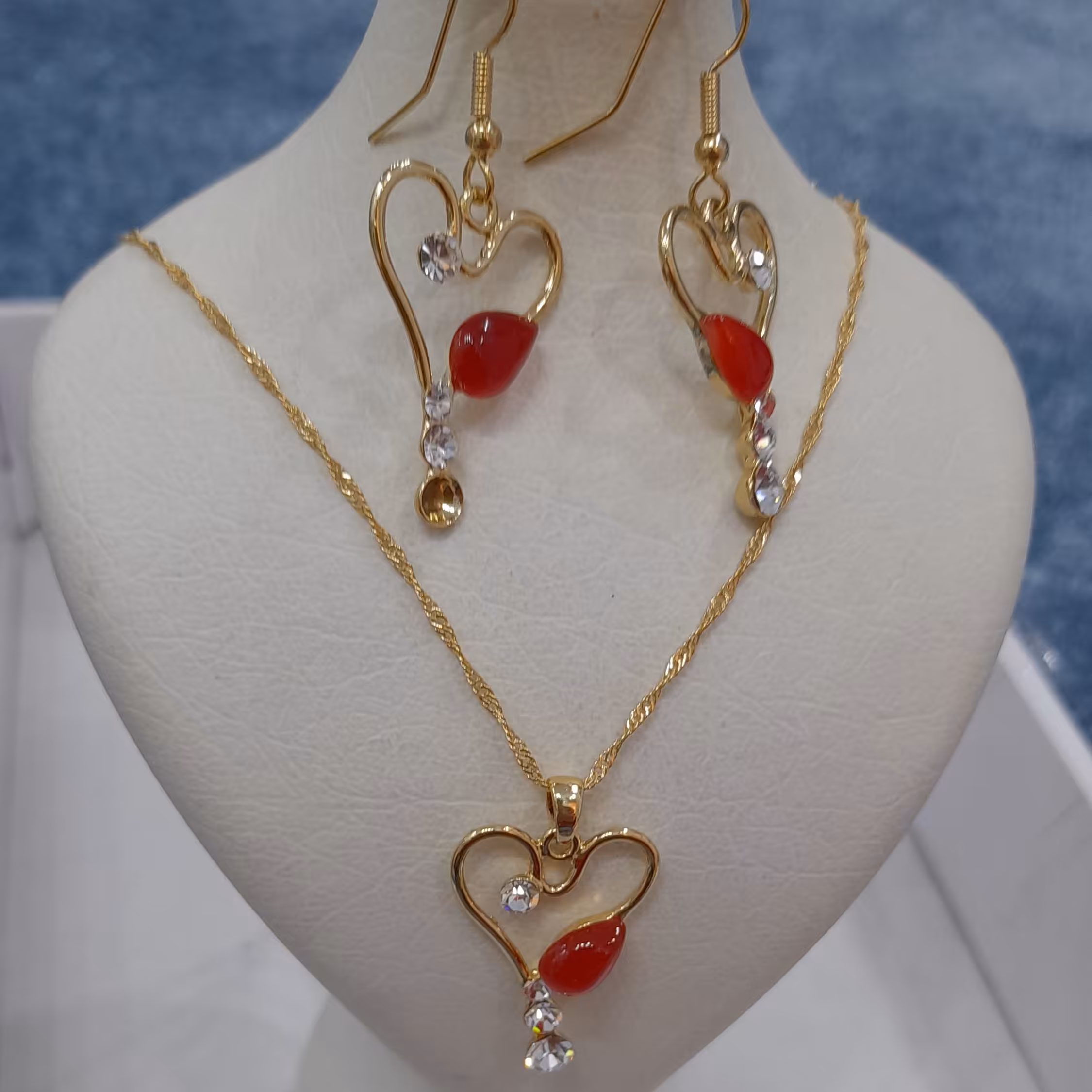 نیم ست تیتانیوم  طرح دار شیک و مجلسی