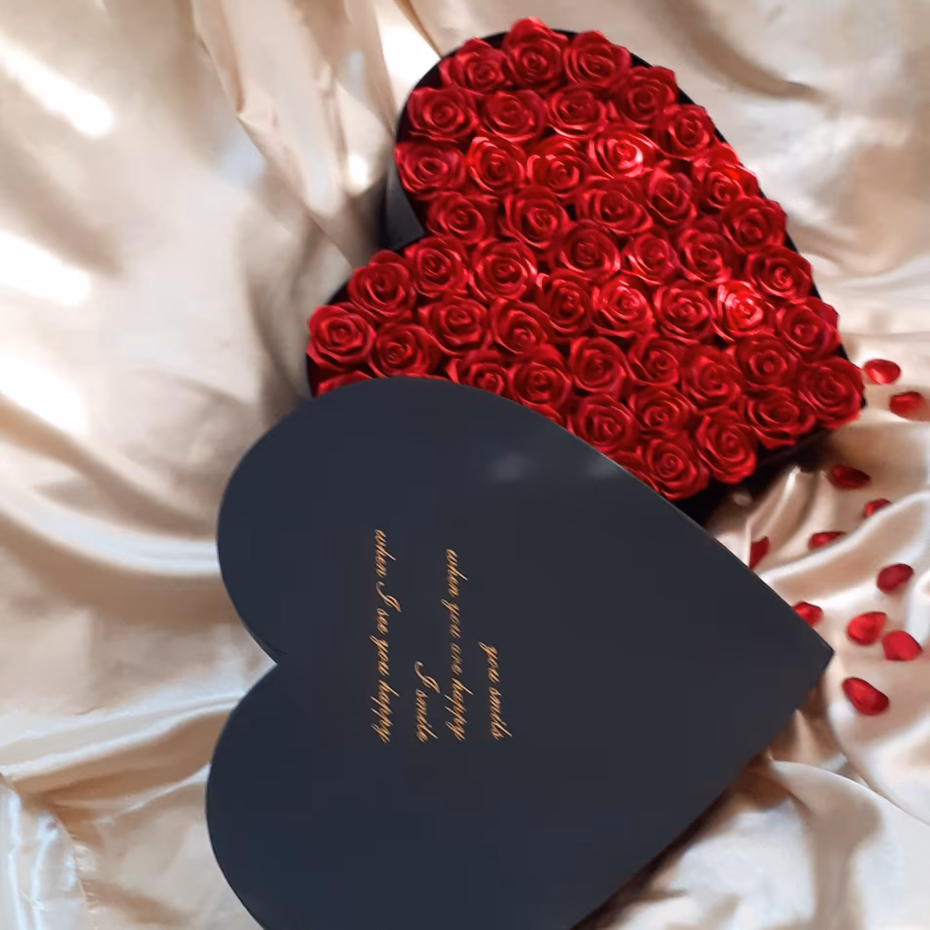 باکس گل قلبی