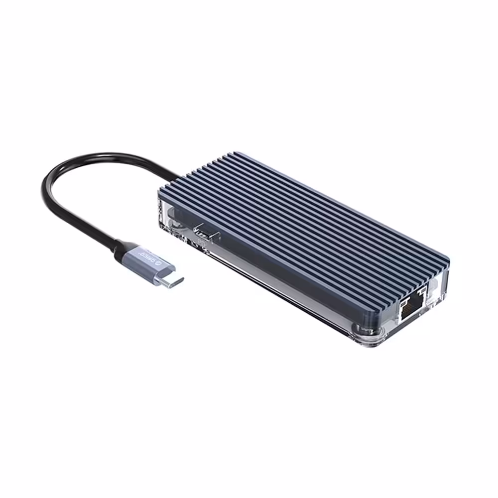 هاب 6 پورت USB-C اوریکو Orico WB-6RJ-V1 Port Hub