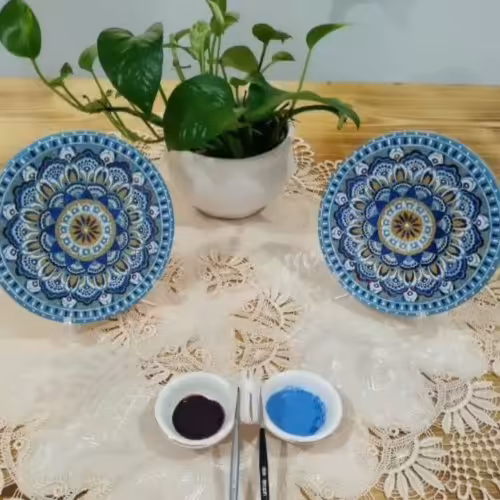 نقاشی روی سفال