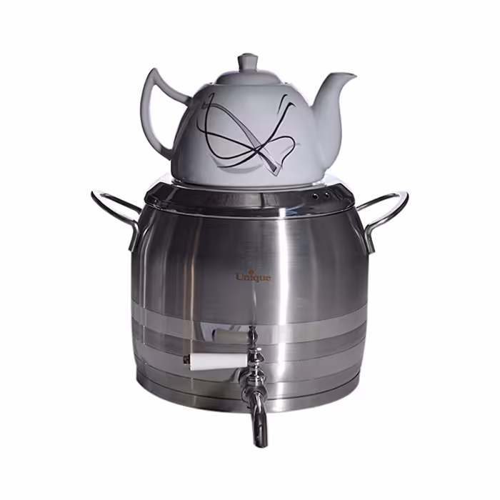 کتری و قوری مخروطی شیردار یونیک