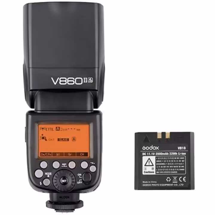 فلاش اکسترنال گودوکس Godox V860IIS TTL Li-Ion Flash Kit for Sony Cameras