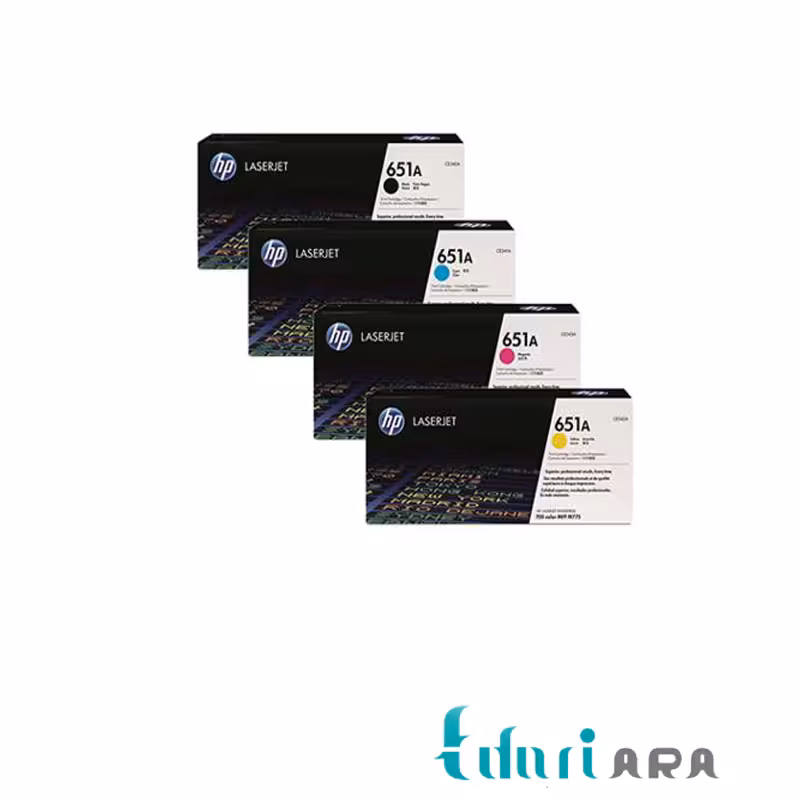 کیت کارتریج تونر اچ پی مدل 651A