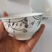 کاسه ترشی چینی برند معتبر چینی پارس با کیفیت عالی جنس مناسب برای سرو ترشی