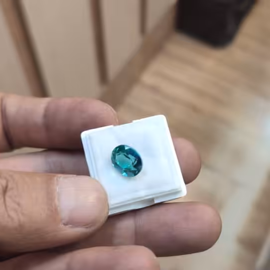 توپاز سبز اصلی بسیار زیبا و خوش رنگ