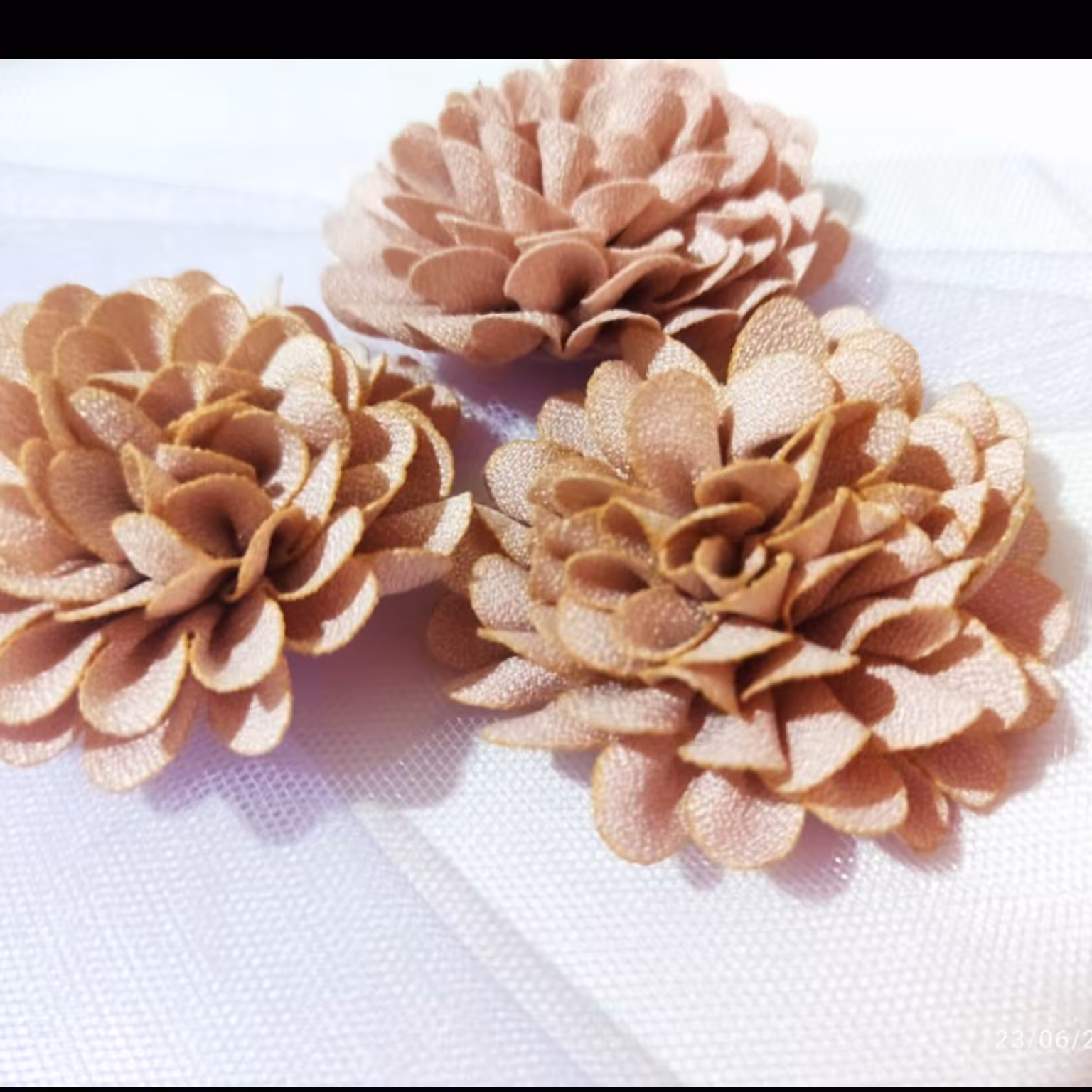 گل پارچه ایی داوودی کالباسی