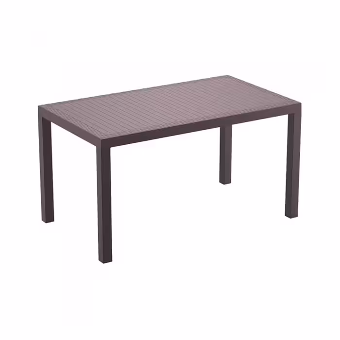 میز باغی حصیری مدل Boston 150 Rattan نظری