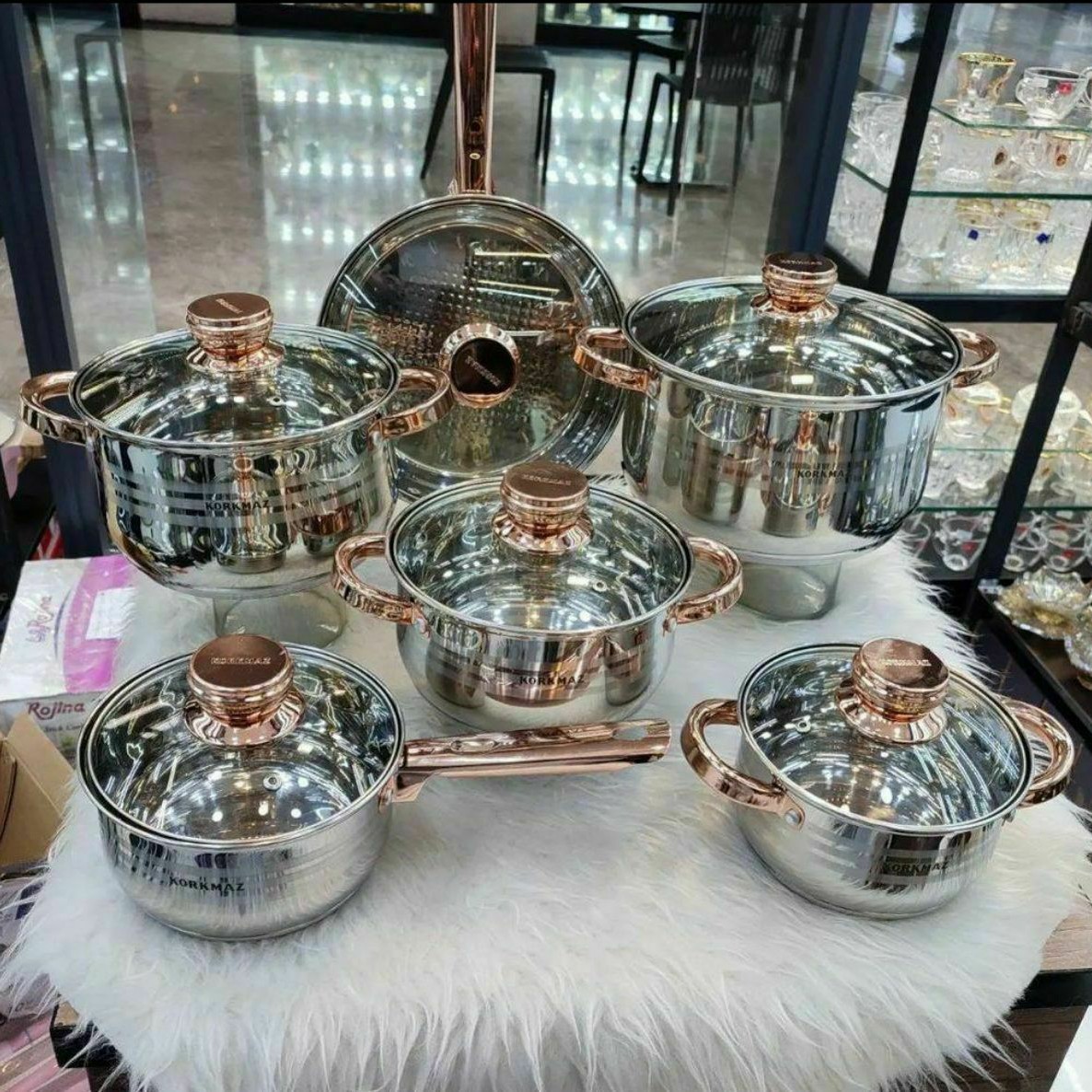 قابلمه استیل اصل کرکماز محصول کشور ترکیه وارداتی اصل با ضمانت