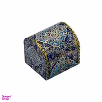 جعبه جواهرات استخوانی طرح اسلیمی کد m10