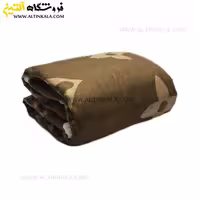 پتو گوسفندی نوجوان دولایه سایز 120×150 طرح لوییز قهوه ای