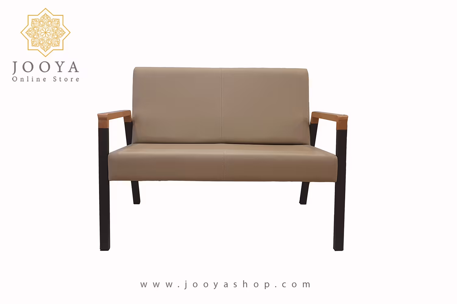 مبل دو نفره فلزی نظری مدل ورک Work Double Seat