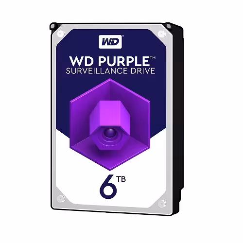 هارد دیسک اینترنال وسترن دیجیتال مدل Purple ظرفیت 6 ترابایت Western Digital