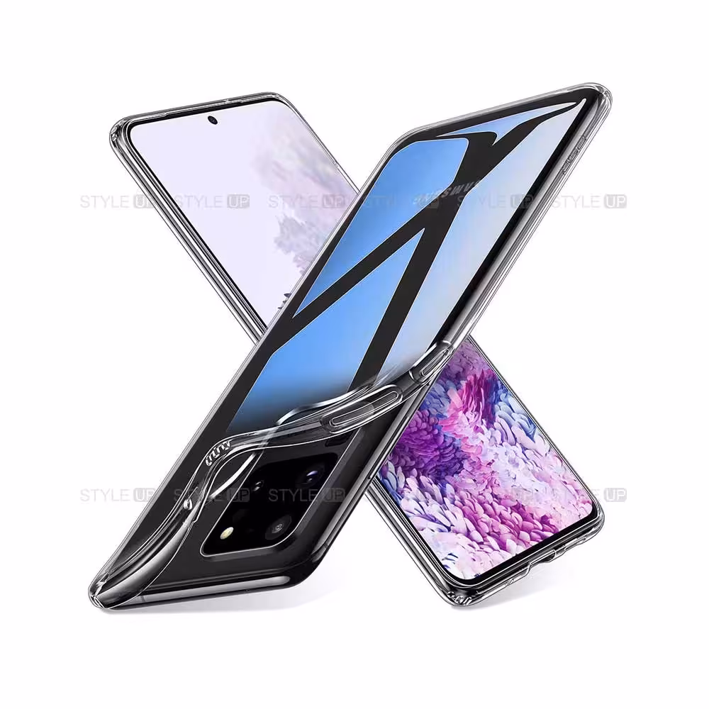 قاب گوشی سامسونگ Galaxy S20 Ultra 5G مدل ژله ای شفاف